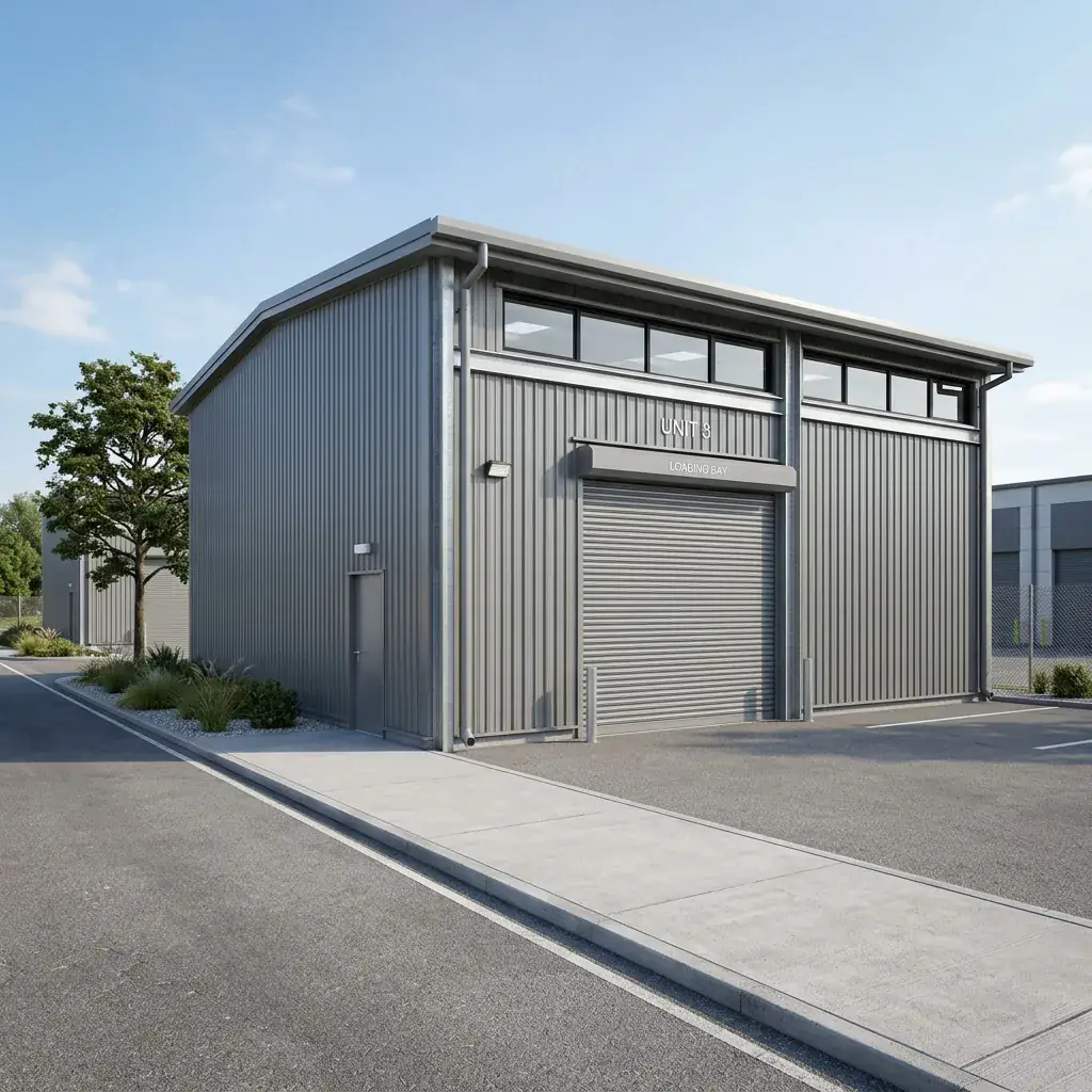 Heavy Industrial Factory Shed - BH-IS-1001