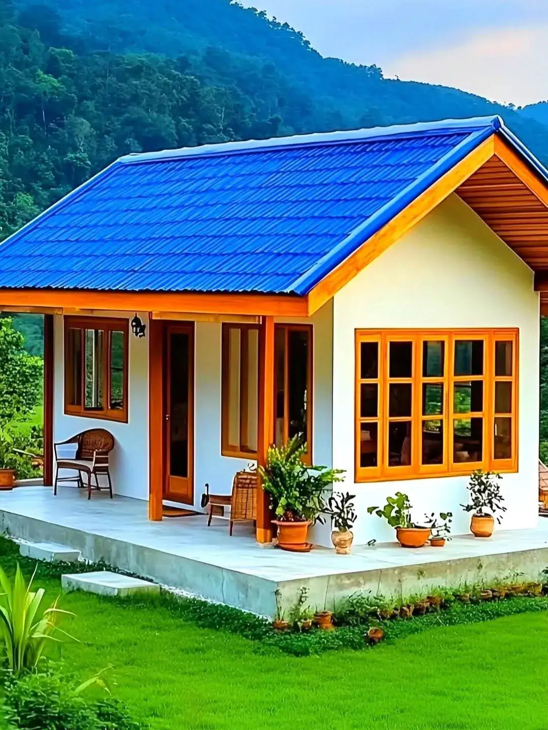 Minimalist Steel Micro Cottage - BH-TH-705